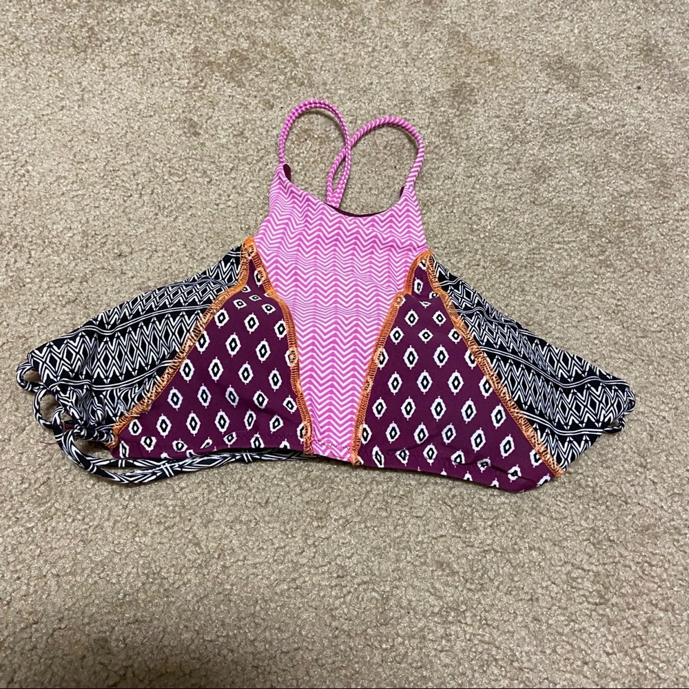 Halter bikini top